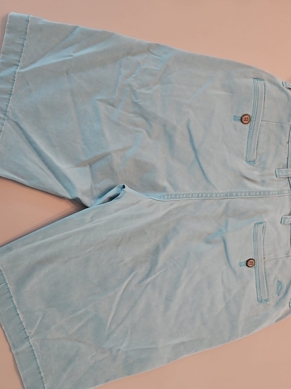 Tommy Bahama Light Blue Women's Bermuda Shorts - Picture 4 of 7